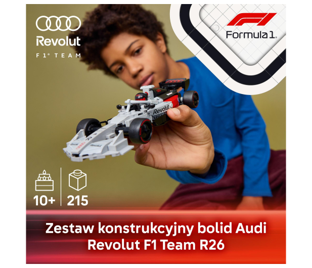 LEGO SPEED CHAMPIONS 77259 Bolid Audi Revolut F1® Team R26 - 1488844 - zdjęcie 7